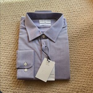 Classic Lavender Men's Dress Shirt